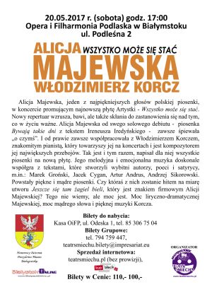 Alicja Majewska "Wszystko może się stać"