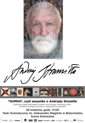 Spotkanie "Summa, czyli wszystko o Andrzeju Strumille"