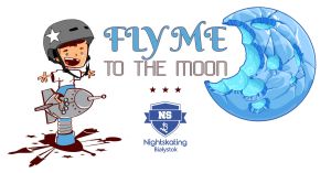 Fly me to the moon - 2. Nightskating Białystok 2017
