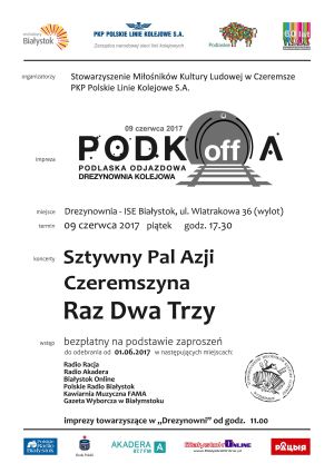 Podlaska Odjazdowa Drezynownia Kolejowa PODKoffA 2017