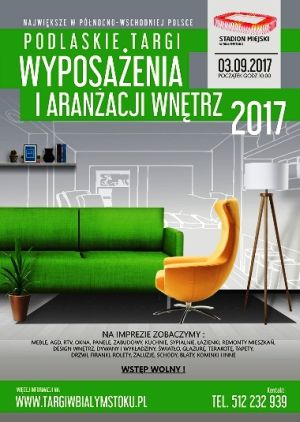 V Podlaskie Targi Wyposażenia i Aranżacji Wnętrz