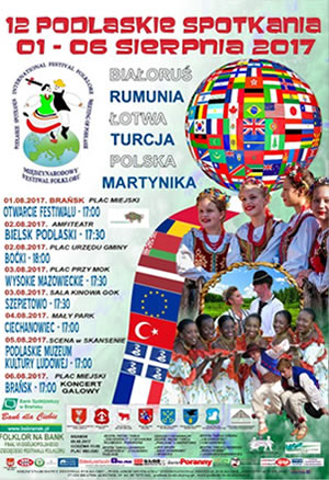 XII Międzynarodowy Festiwal Folkloru "Podlaskie Spotkania"