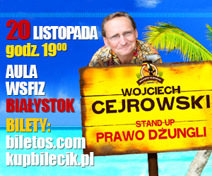 Wojciech Cejrowski "Prawo Dżungli" - stand-up comedy