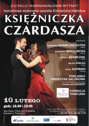 Koncertowa wersja operetki „Księżniczka Czardasza” 