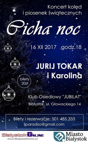 Jurij Tokar. Koncert kolęd i piosenek świątecznych