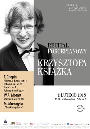 Recital fortepianowy Krzysztofa Książka