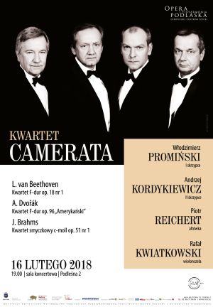 Koncert kameralny z udziałem Kwartetu Camerata 