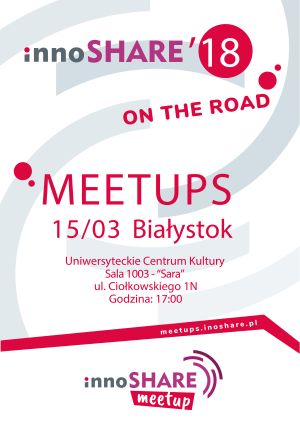 innoSHARE on the road: Meetups - Białystok
