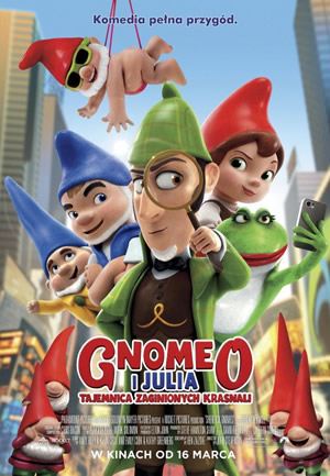 "Gnomeo i Julia. Tajemnica zaginionych krasnali" w Kinie Helios Alfa