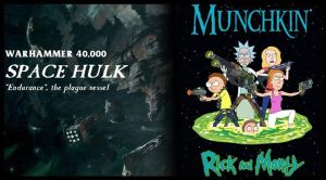 Munchkin: Rick and Morty oraz Space Hulk na Planszówkach