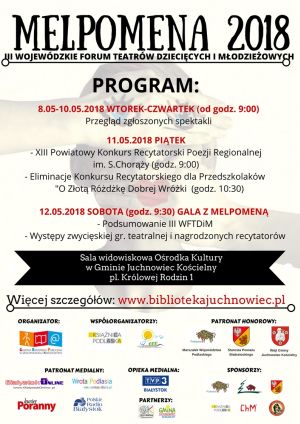 III Wojewódzkie Forum Teatrów Dziecięcych Melpomena 2018