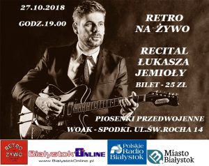 Recital Łukasza Jemioły - Retro na żywo