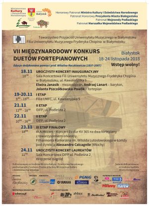 VII Międzynarodowy Konkurs Duetów Fortepianowych