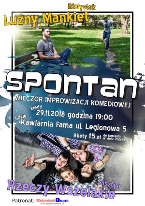 Spontan - Wieczór Improwizacji Komediowej