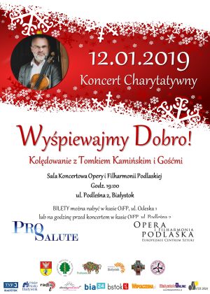 Koncert charytatywny „Wyśpiewajmy dobro. Kolędowanie z Tomkiem Kamińskim i gośćmi”