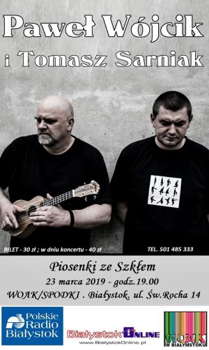 Koncert: Paweł Wójcik i Tomasz Sarniak 