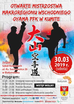 Otwarte Mistrzostwa Makroregionu Wschodniego OYAMA PFK w Kumite