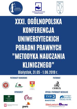 XXXI Ogólnopolska Konferencja Uniwersyteckich Poradni Prawnych