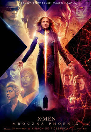 "X-men: mroczna Phoenix" w Kinie Helios Jurowiecka