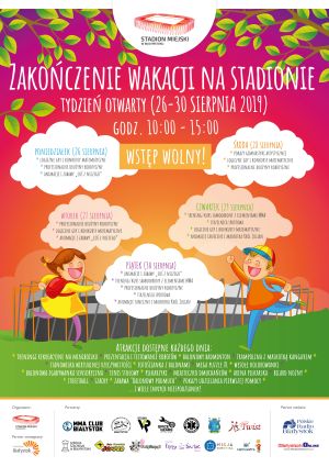 Zakończenie wakacji na Stadionie Miejskim w Białymstoku