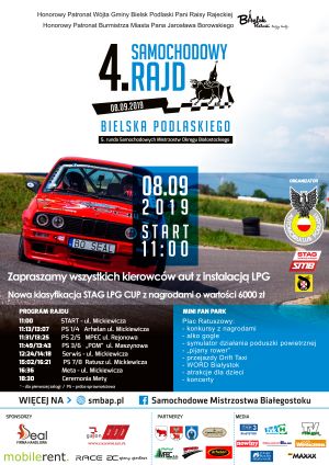 4. Samochodowy Rajd Bielska Podlaskiego