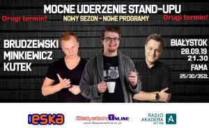 Mocne uderzenie stand-upu - nowy sezon: Kutek, Brudzewski, Minkiewicz - Drugi termin