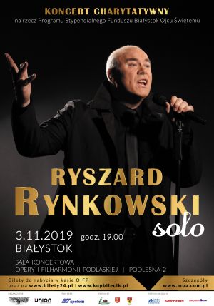 Ryszard Rynkowski Solo - Koncert charytatywny 