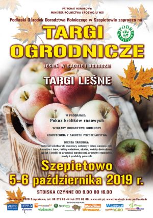 Jesienne Targi Ogrodnicze „Jesień w Sadzie i Ogrodzie” i Targi Leśne