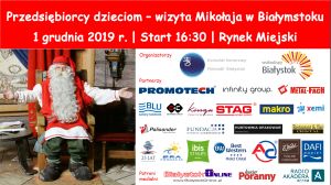 Wizyta Św. Mikołaja w Białymstoku