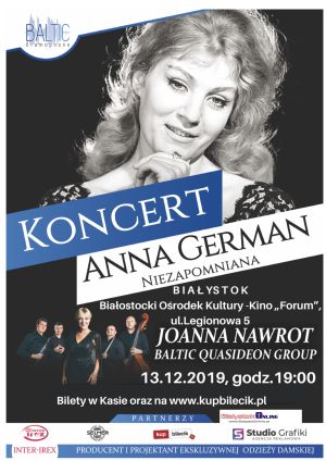 Koncert "Anna German.Niezapomniana"
