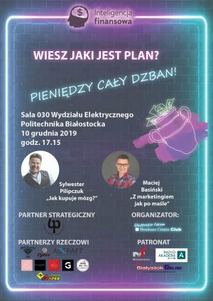 Inteligencja Finansowa: Wiesz jaki jest plan? Pieniędzy cały dzban!