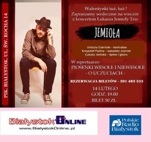 Łukasz Jemioła - Koncert Walentynkowy - ODWOŁANY