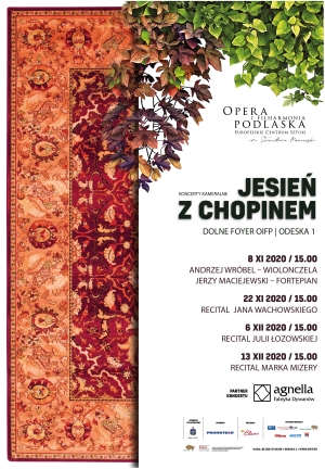 Jesień z Chopinem – Recital Jana Wachowskiego