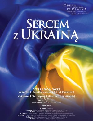 Koncert charytatywny "Sercem z Ukrainą"
