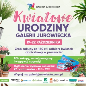 Kwiatowe Urodziny Galerii Jurowieckiej