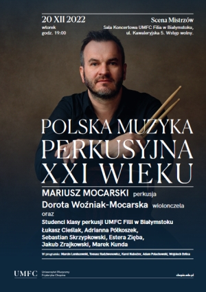 Mariusz Mocarski - koncert perkusyjny