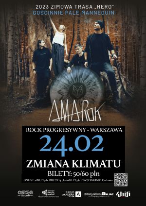 Amarok - trasa  koncertowa 2023 HERO / gościnnie: Pale Mannequin