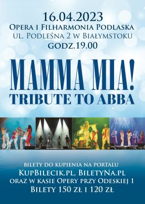Widowisko "Tribute to Abba"