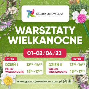 Warsztaty wielkanocne w Galerii Jurowiecka