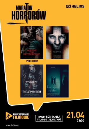 Maraton Horrorów w Kinie Helios w Atrium Biała