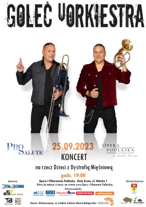 Koncert Golec uOrkiestra na rzecz dzieci z dystrofią mięśniową