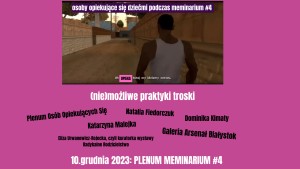 PLENUM MEMINARIUM #4