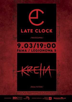 Koncert Late Clock, Kreha