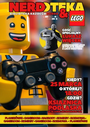 Nerdoteka & LEGO w Książnicy Podlaskiej