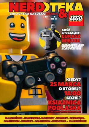 Nerdoteka & LEGO w Książnicy Podlaskiej