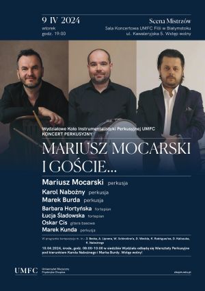 Koncert Perkusyjny - Mariusz Mocarski i goście