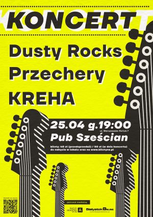 Dusty Rocks x Przechery x KREHA w Sześcianie