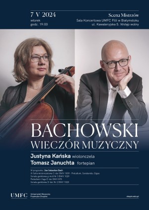 Koncert z cyklu "Scena Mistrzów": Bachowski Wieczór Muzyczny