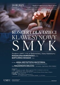 Koncert dla dzieci "SMYK w Uniwersytecie Muzycznym"