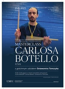 Masterclass Carlos Botello USA - warsztaty perkusyjne 